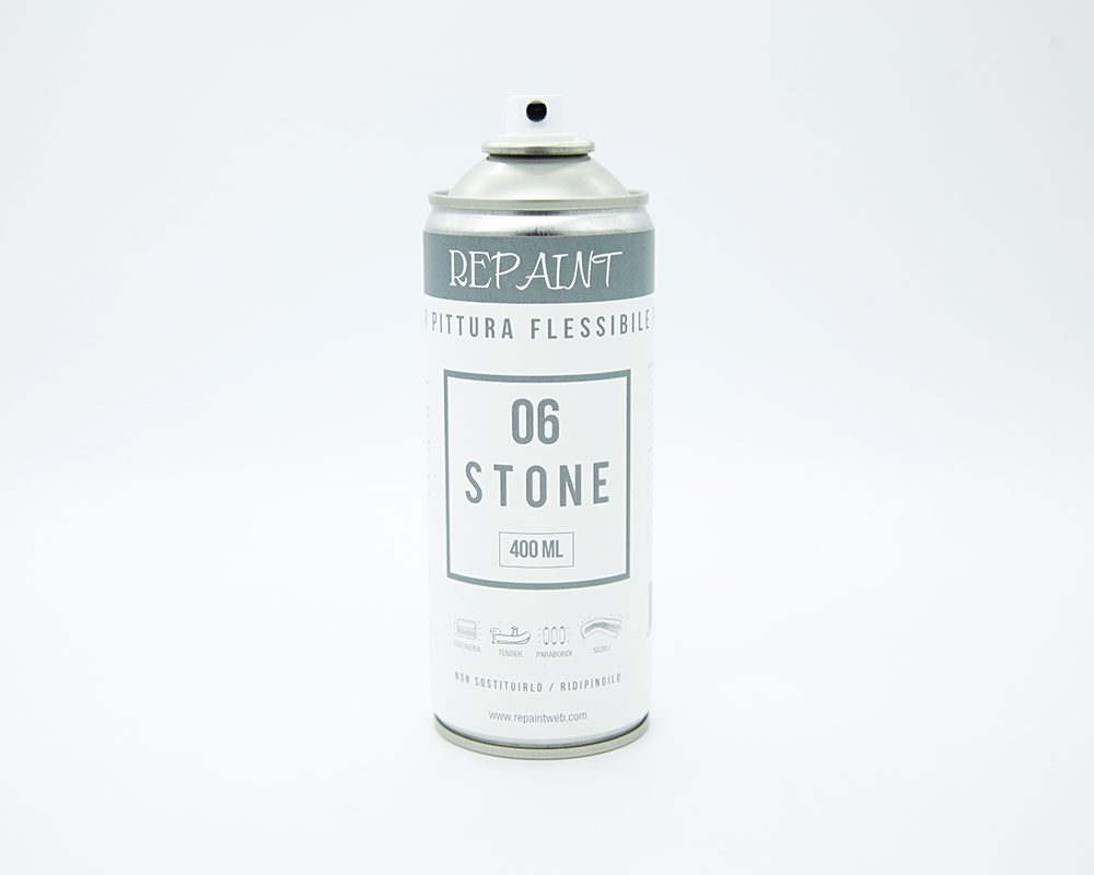 Pittura Flessibile per PVC, Neoprene e Materiale Plastico Stone