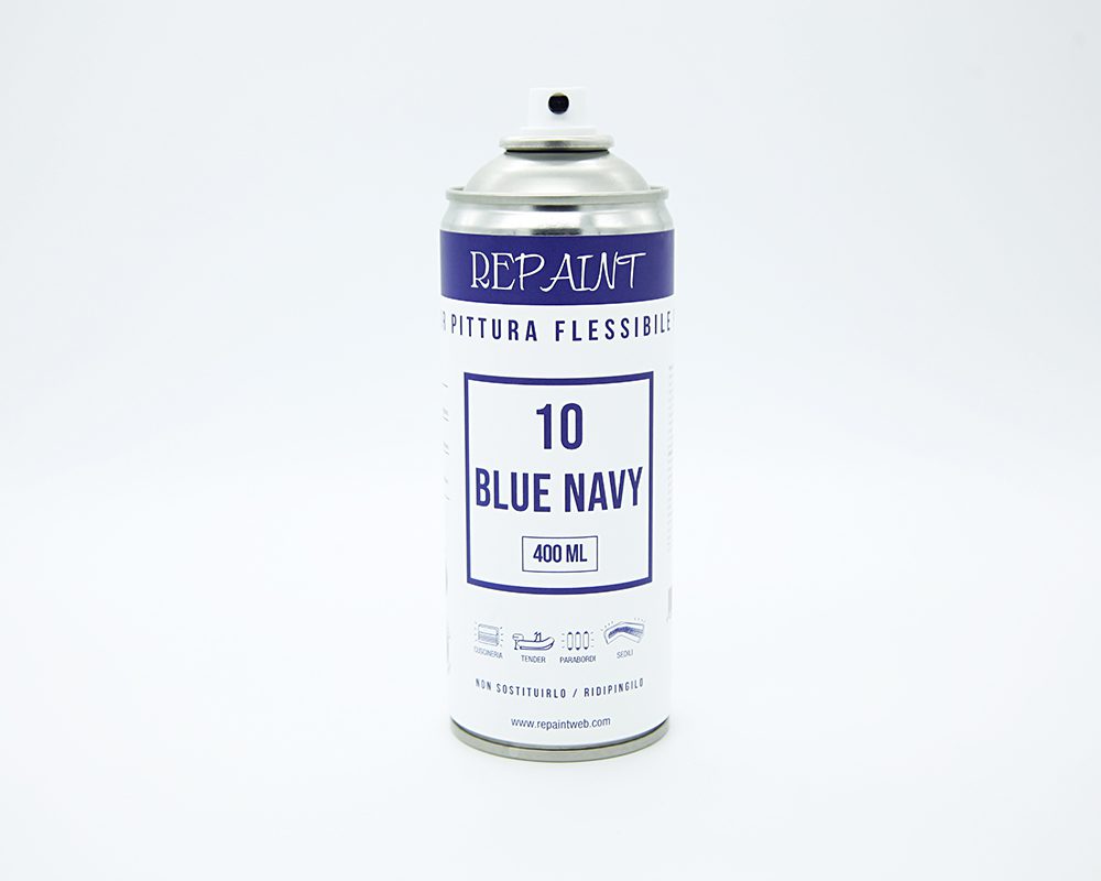Pittura Flessibile per PVC, Neoprene e Materiale Plastico Blue Navy